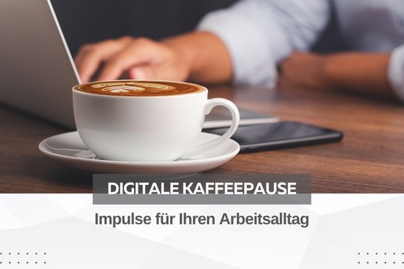 Digitale Kaffeepause
