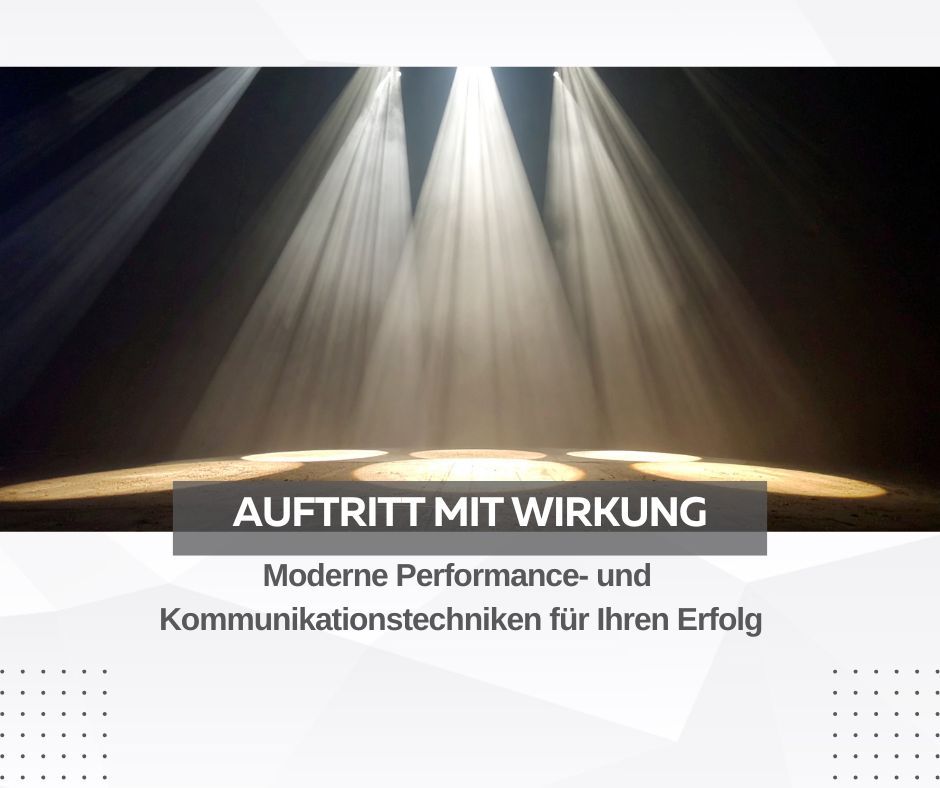 Auftritt mit Wirkung